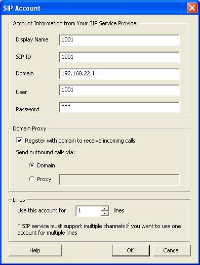 Shoretel SIP Setup